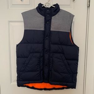 H&M Light/Dark Blue Puffy Vest